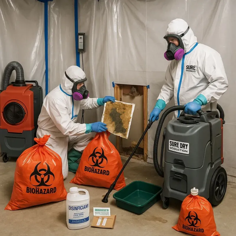 Contaminated Water Handling Protocols process in Columbus, MS