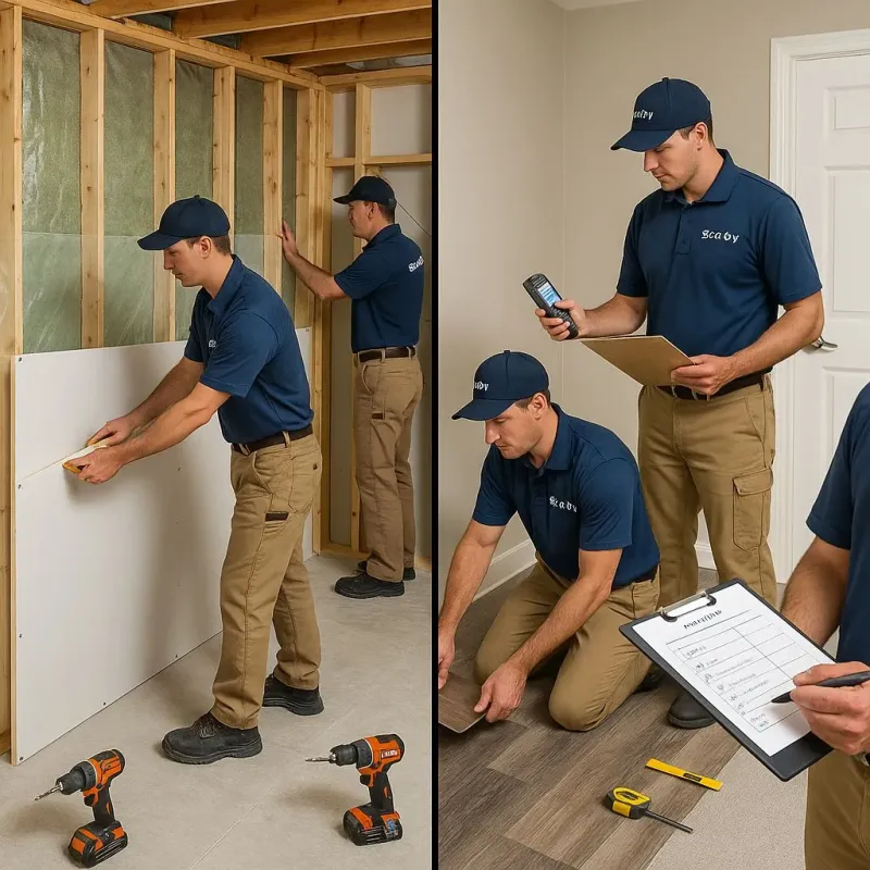 Repairs and Reconstruction process in Columbus, MS