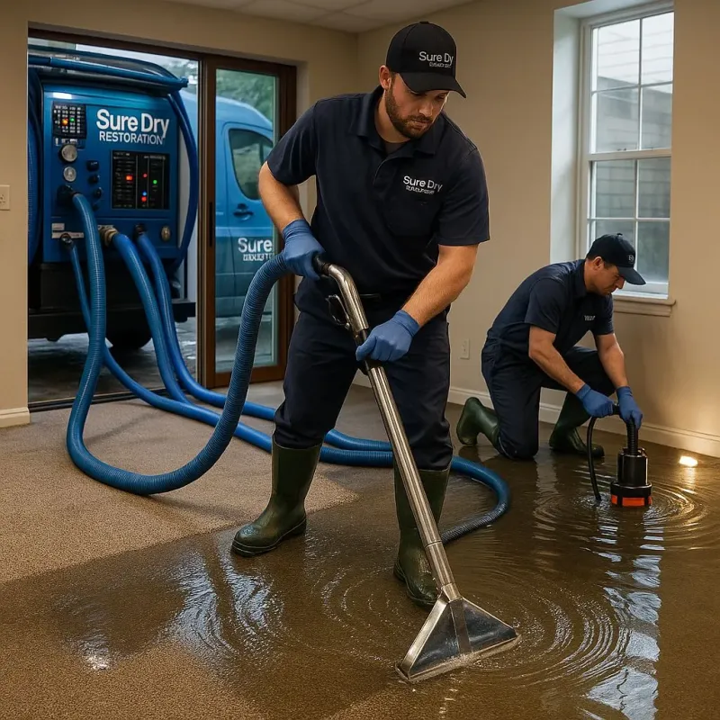 Water Extraction and Removal process in Columbus, MS